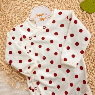 Body Kimono M/L Bolotas Bordo - Off White